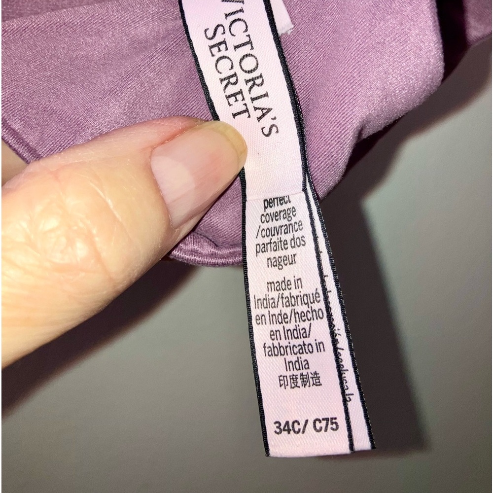 Victoria Secret BBV Perfect Coverage lightly-lined racerback bra. - Picture 4 of 4